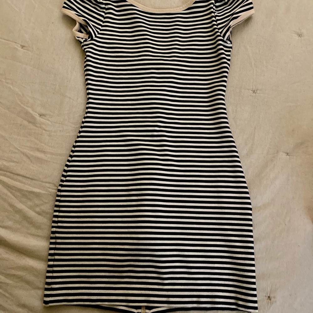 Juicy Couture Striped Bodycon Dress
